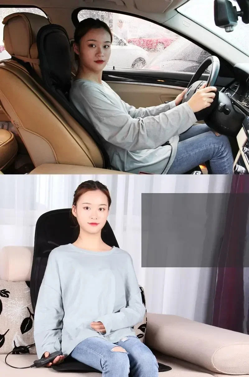 Electric Massage Chair Pad with Heat Therapy & Vibration | Tidesmit Massage Chairs Tidesmit
