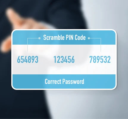HOMSECUR Electronic Fingerprint Password Door Lock APP Bluetooth Remote Opening