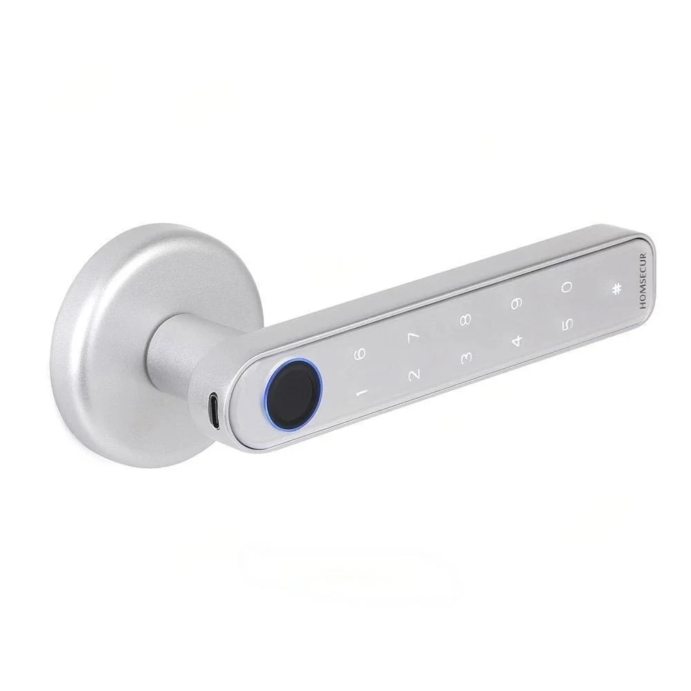 HOMSECUR Electronic Fingerprint Password Door Lock APP Bluetooth Remote Opening