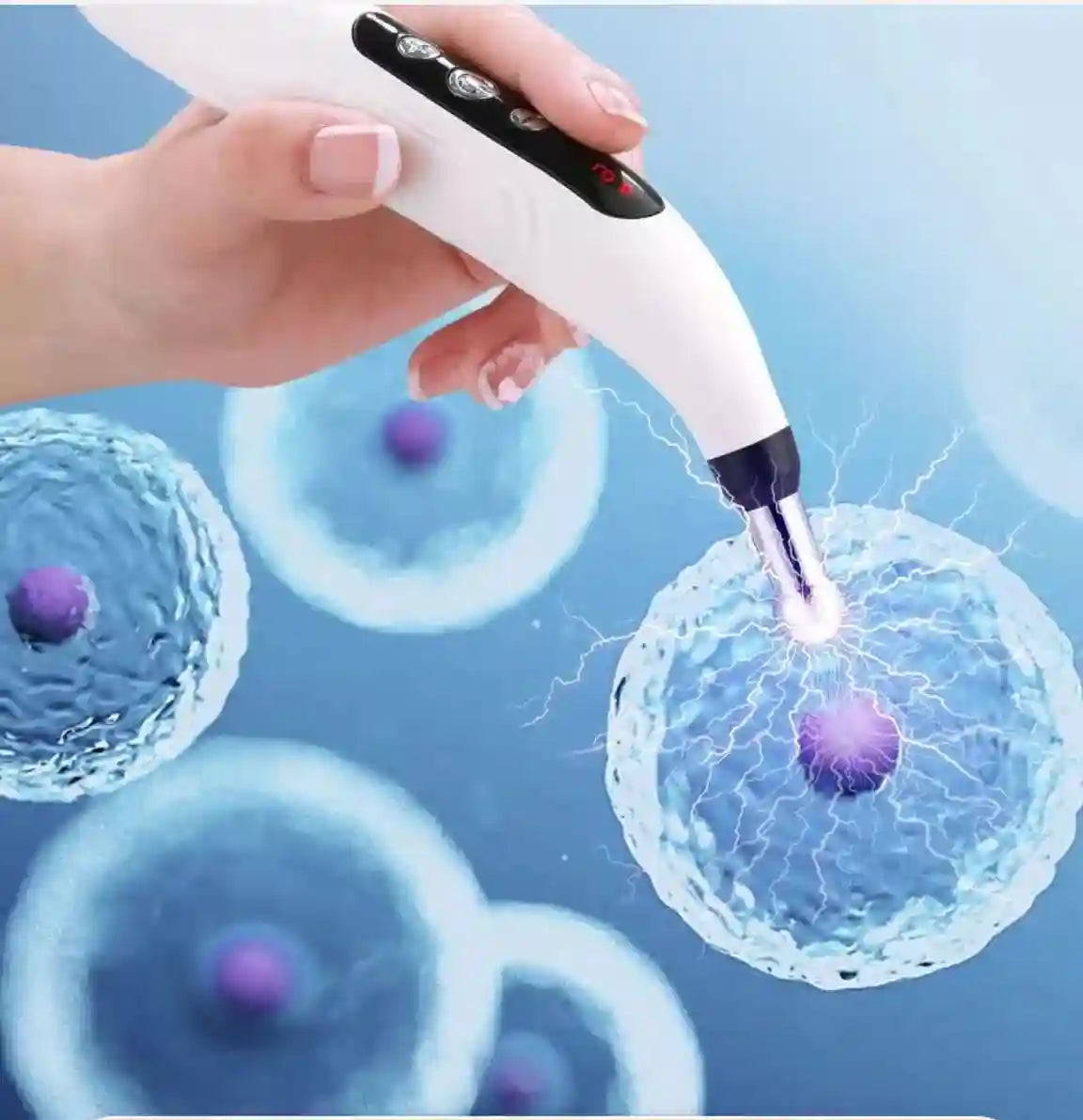 Electric Acupuncture Pen 5-in-1 Meridian Massage Tool HLKGO-LB02 Fascia Gun Tidesmit