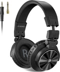 Studio Headphones - Over-Ear Professional Audio Monitoring (Black) black Tidesmit