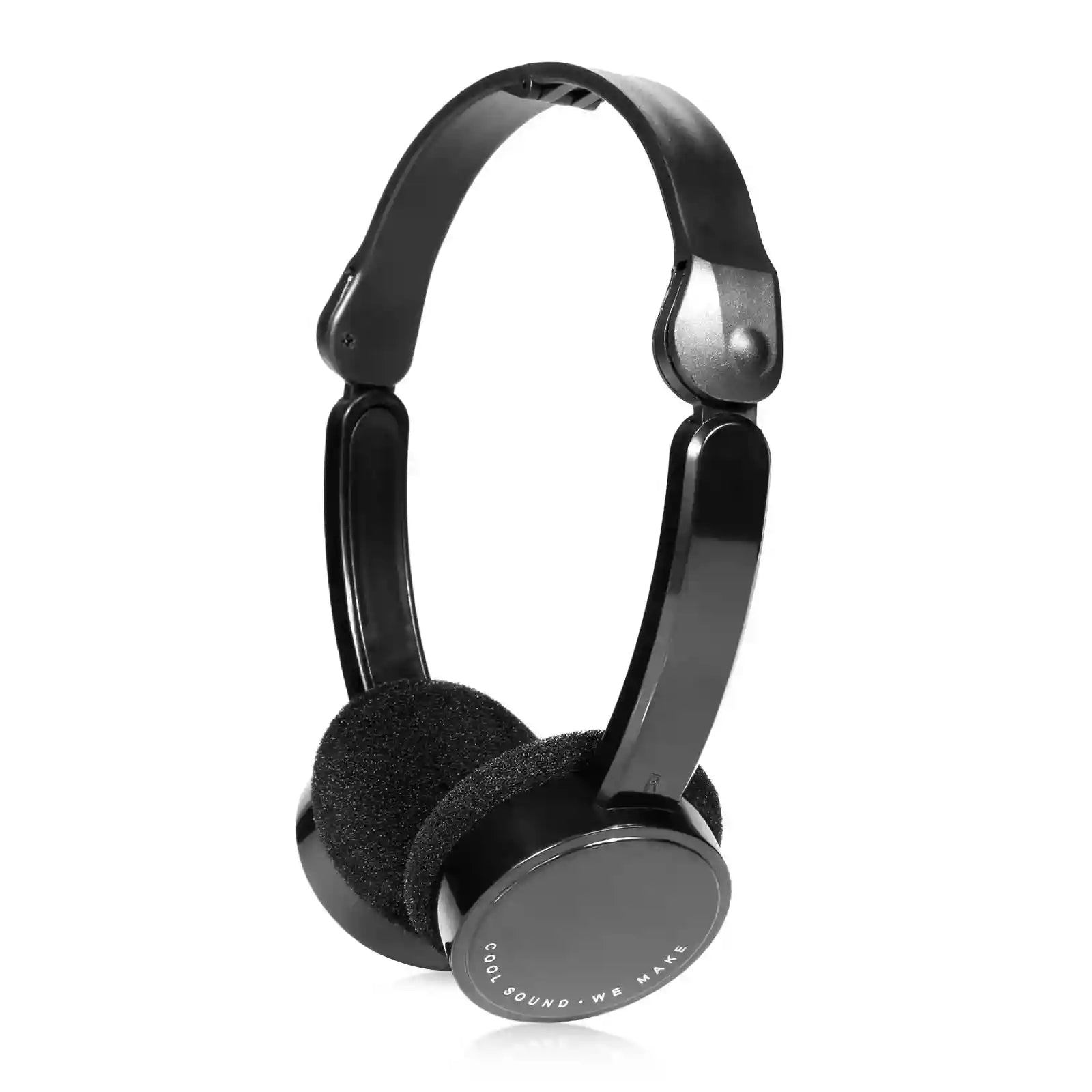 Wired Over-Ear Headphones for Kids - Foldable Design by Tidesmit black Tidesmit