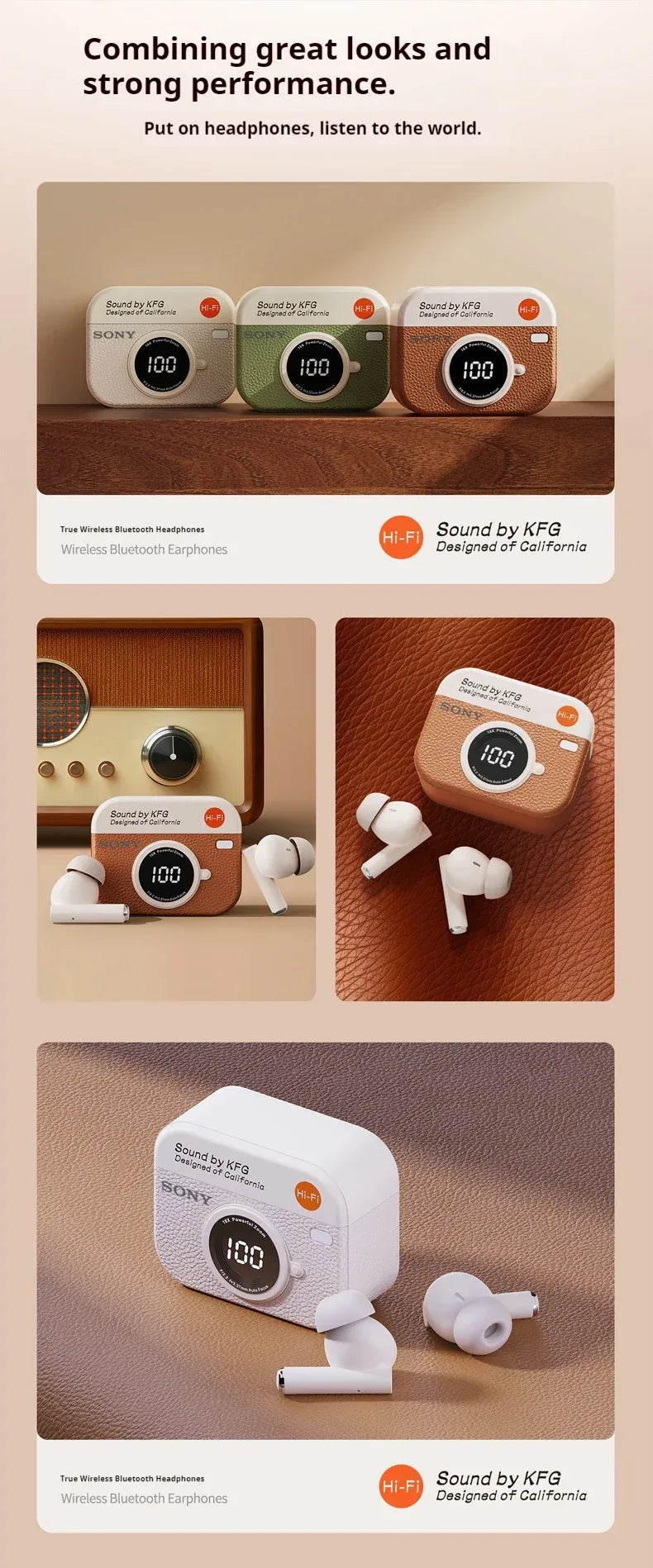 TWS Bluetooth Sports Earbuds - Wireless In-Ear Headphones | Tidesmit Tidesmit