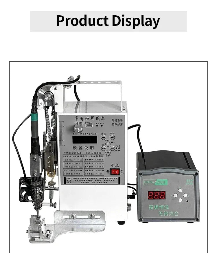 Semi Automatic Soldering Station 200W Electric Pedal Welder Tidesmit