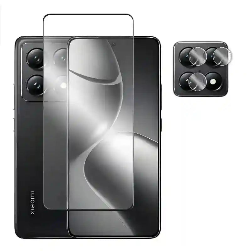 Xiaomi 14T Pro Screen Protector Tempered Glass & Lens Film Kit AE 1 Glass and 1 Lens Tidesmit
