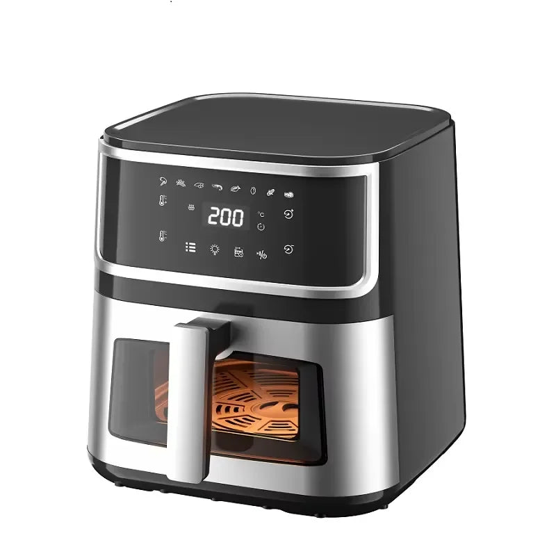 CBT Oven Digital 8l 8 Litre Commercial Machine De New Frier 12l Stainless Steel Multifunctional Aire Electric Air Fryer