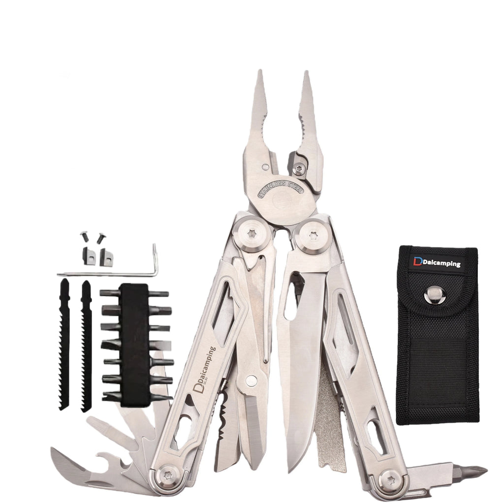 Daicamping DL30 DL301 DL7 Outdoor Camping EDC Plier Set Multifunctional Multitools Hand Multi Tool Folding Multi-tool Kit