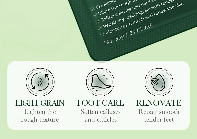 Fruit Foot Peel Mask 6 Pack - Spa-Quality Exfoliating Treatment Scrubs Treatments Tidesmit