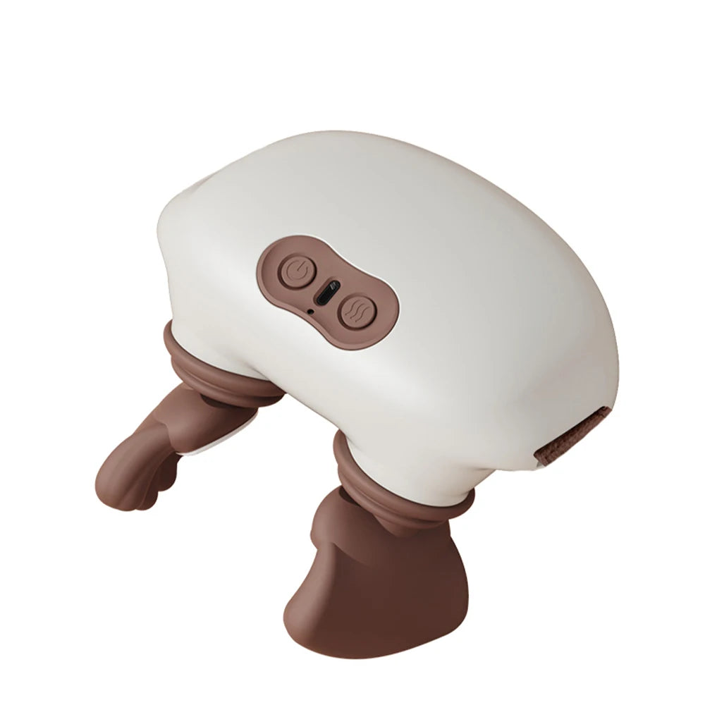 Tidesmit 4D Electric Massager - Portable Neck and Shoulder Relief Back Massage Instrument Tidesmit