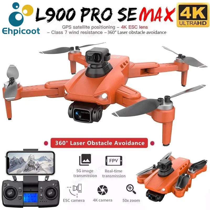 4K GPS Drone with Obstacle Avoidance and FPV Camera | Tidesmit Tidesmit