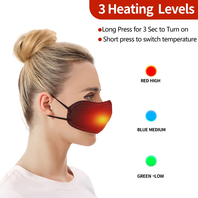 Electric Nasal Massager for Sinus Relief - Heat Therapy & Massage Massage Cushion Tidesmit