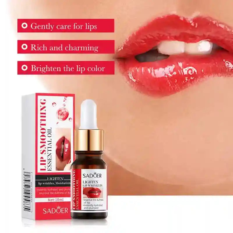 Lip Plumping Serum with Hyaluronic Acid - Hydrating Lip Care Treatment Lip Care Tidesmit