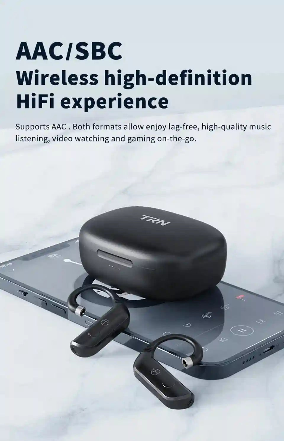 Bluetooth Earphone Upgrade Cable Module - HiFi Wireless Audio Module Tidesmit