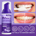 Tidesmit 9D white mousse toothpaste for teeth whitening and effective yellow stain removal