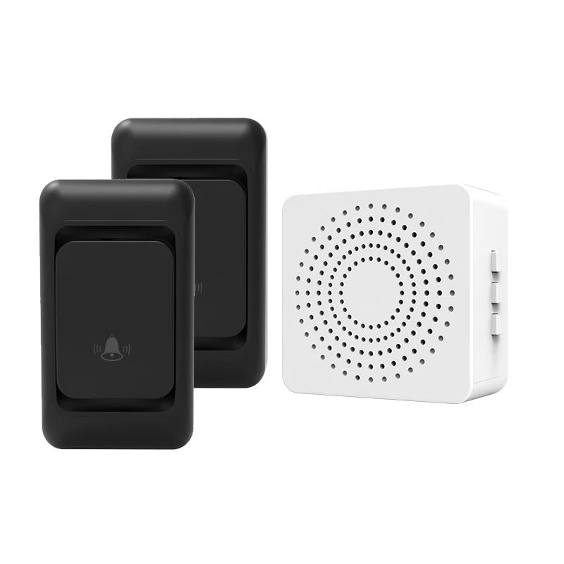 USB Doorbell - Wireless Home Smart Ultra-Long-Range Remote Control Doorbell - USB Power Supply - Elderly Call Reminder Device