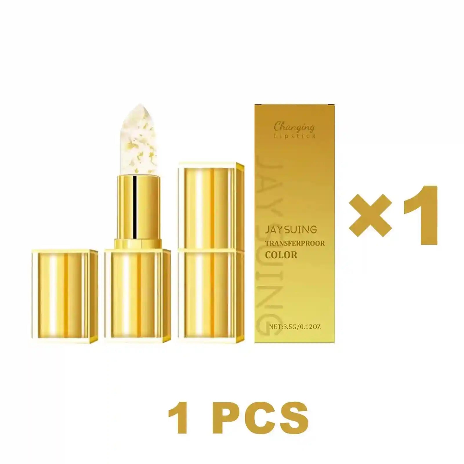 Moisturizing Lip Balm with Gold Foil Tint - Tidesmit Color Changing Lip Care Lip Care 1PCS Tidesmit