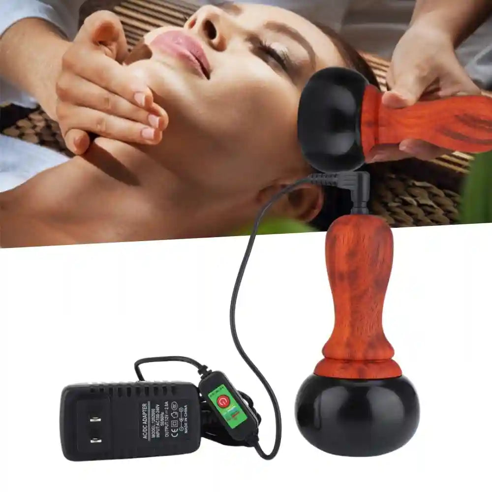 Massage Hot Stone Set with Warmer & Bianstone Gua Sha - Tidesmit Relaxation Treatment Tidesmit