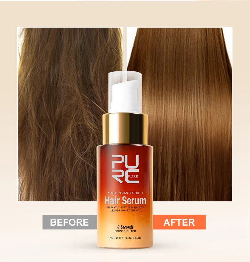 Hair Smoothing Serum | Deep Nourishing Repair Oil for Frizz-Free Shine Scrubs Treatments Tidesmit