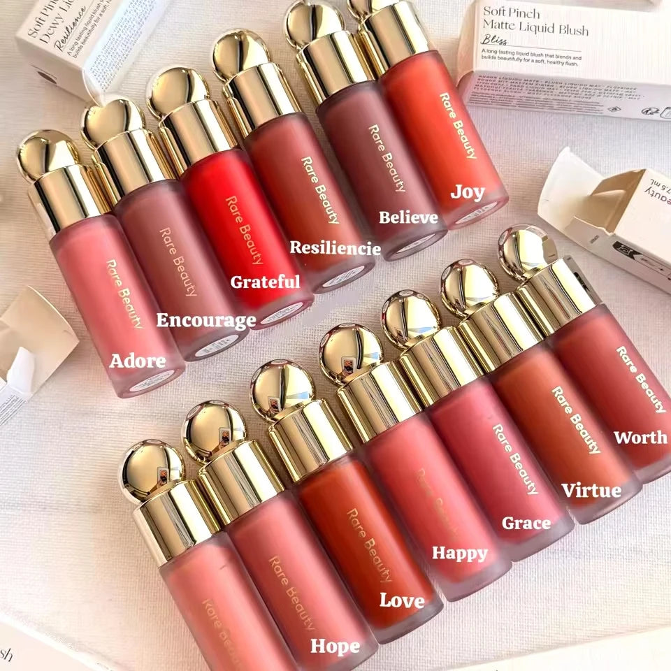 Tidesmit Soft Pinch liquid contour blush and cream bronzer stick texture detail for natural face makeup look