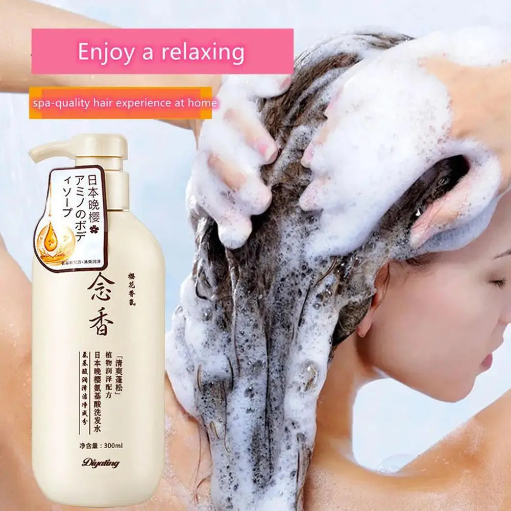 300ml Japanese Shampoo Evening Amino Acid Shampoo Shampoo Conditioner and E3L0