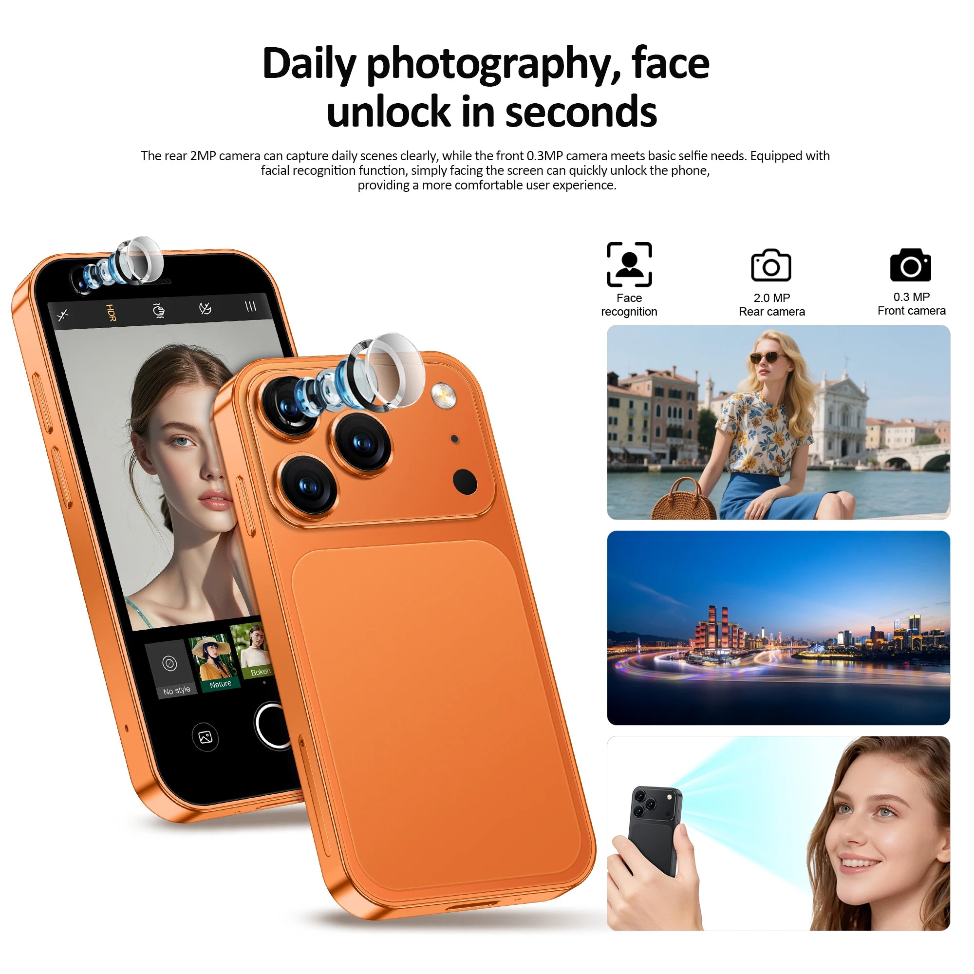 SERVO 18SE mini Smartphone 3.0inch HD Display 3G WCDMA 2GB+16GB GPS Android Small Portable Cellphone Dual SIM Standby Play Store