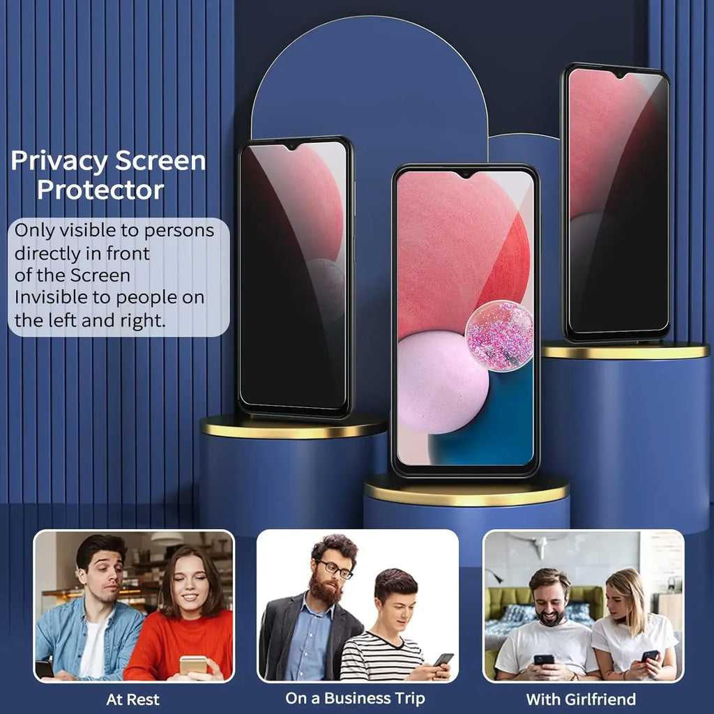 Privacy Screen Protector for Motorola Moto G Series - 3 Pack Anti-Peeping Tidesmit