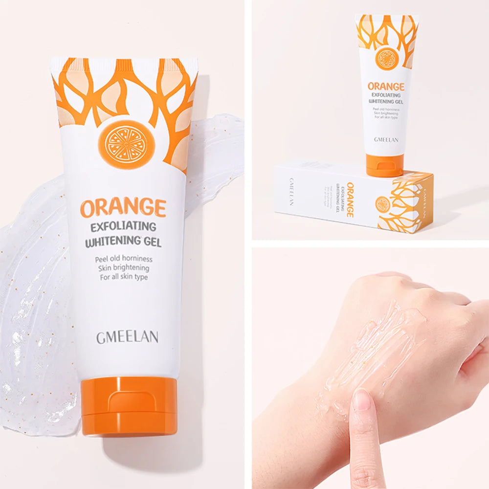 Orange Exfoliating Gel 50g - Natural Brightening Facial Scrub Scrubs Treatments Tidesmit