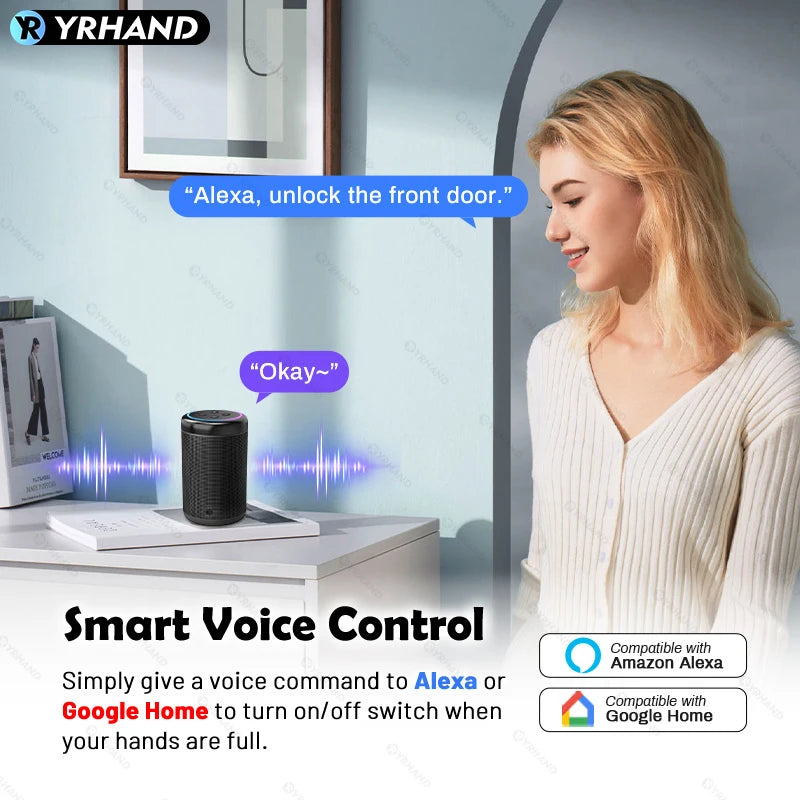 3D Face Recognition Smart Fingerprint Door Lock With  Camera Remote APP Real time intercom For Smart Home