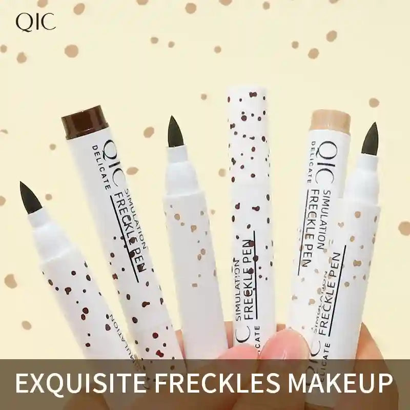 Tidesmit waterproof fake freckles pen for natural long lasting face makeup dot spot application detail view