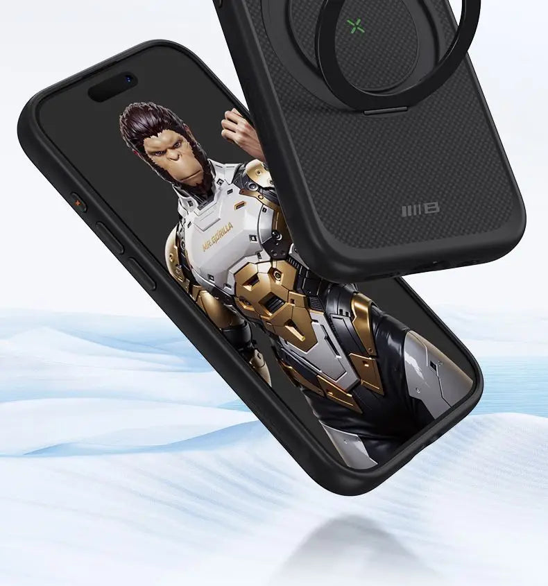 iPhone 17 Pro Max Case Aramid Fiber 360 Ring | Tidesmit Slim Fit Cover Tidesmit