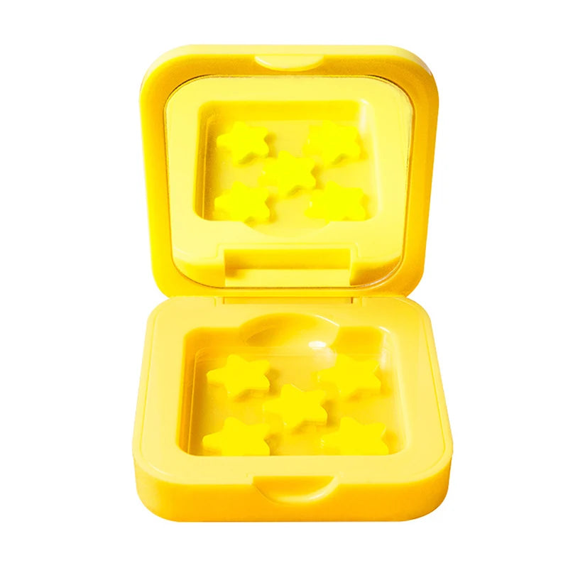 1Box Hydrocolloid Acne Patch Fade Repair Invisible Acne Removal Stickers Concealer Makeup Tool Star With Mirror