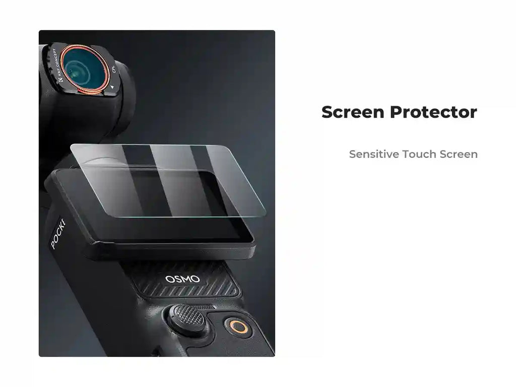 DJI Osmo Pocket 3 ND/CPL Filter Set with Screen Protector Kit Tidesmit