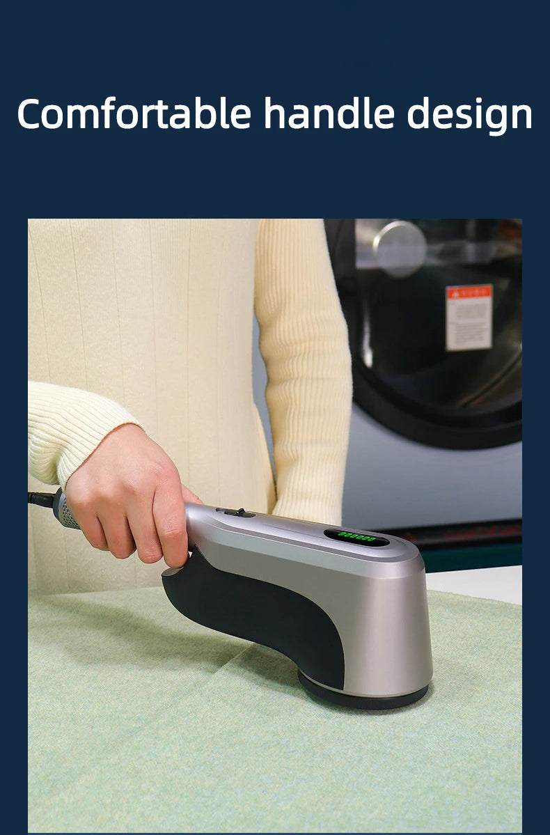 Tidesmit 60W professional lint remover machine showing side profile and detachable lint collection spool