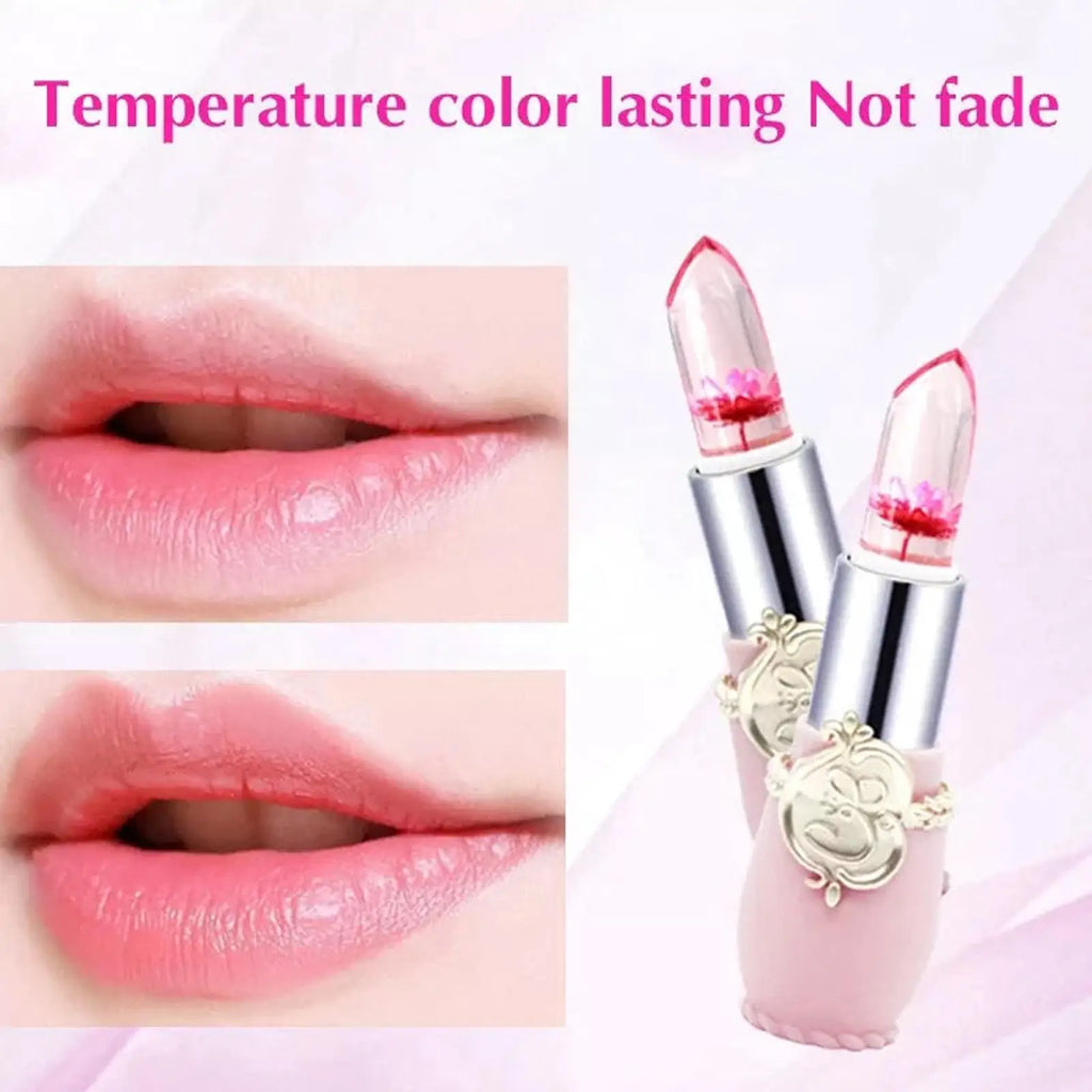 Moisturizing Flower Lip Gloss - Cruelty-Free Jelly Tint by Tidesmit Lip Care Tidesmit