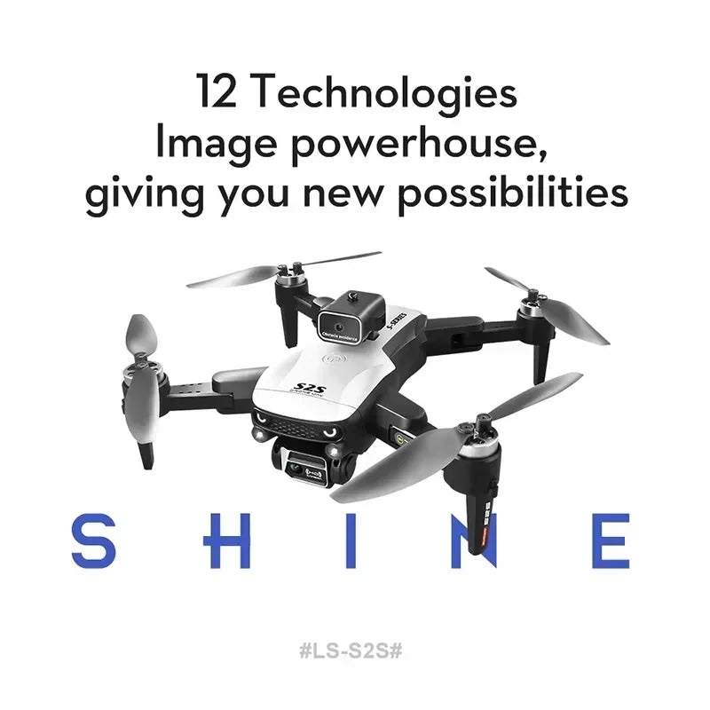 Tidesmit GPS Camera Drone with Obstacle Avoidance and Dual 6K Lens Tidesmit