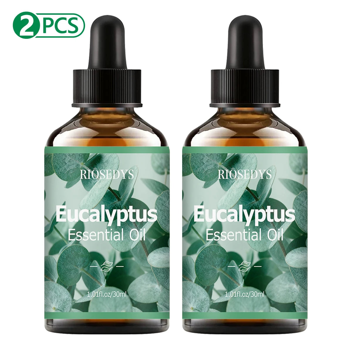 Eucalyptus essential oil, a botanical fragrance, nourishes hair and provides body massage care; suitable for all seasons.
