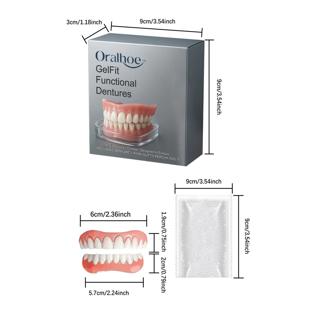 Tidesmit 2026 realistic silicone dental kit for filling gaps and comfortable upper and lower tooth alignment