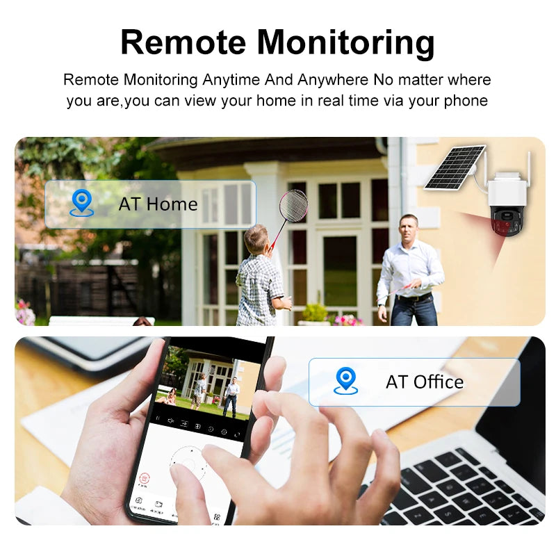 20MP WiFi IP Camera HD Three Screens Security AI Auto Detect Wireless Surveillance Cameras Onvif 10X Zoom Baby Monitor YOOSEE