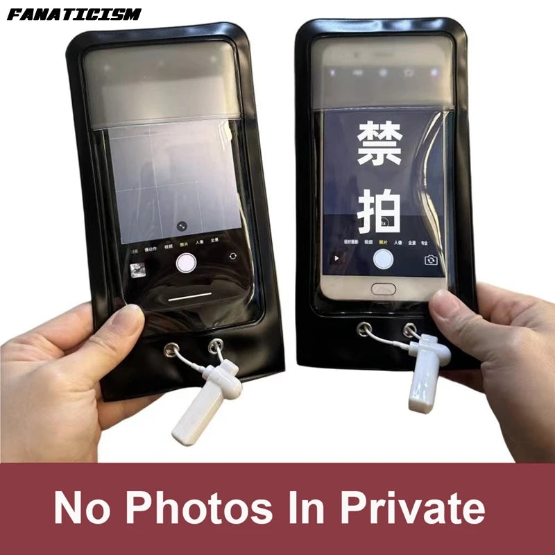 Anti Camera Phone Pouch - Secure Magnetic Shield for Mobile Privacy Tidesmit