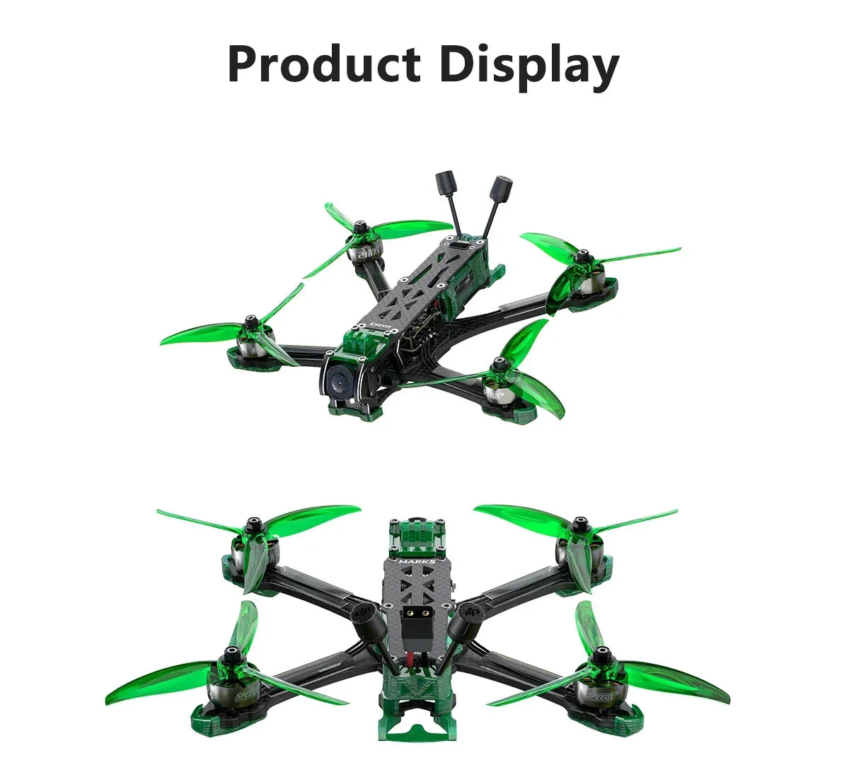 GEPRC MARK5 O4 Pro 5-Inch 6S FPV Freestyle Drone - High Precision Flight Tidesmit