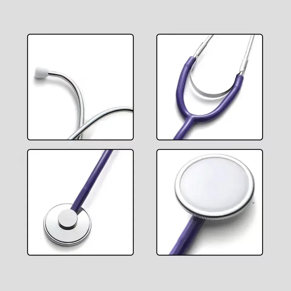 Manual Blood Pressure Stethoscope with Zipper Bag for Adult Home Use Blood Pressure Monitor BP Upper Arm Sphygmomanometer