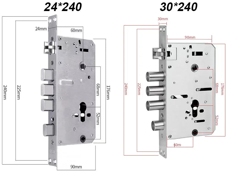 Waterproof Outdoor Smart  Lock Wifi Alexa Tuya APP Aluminium Alloy Material Fingerprint Password Smart Door Lock With Camera