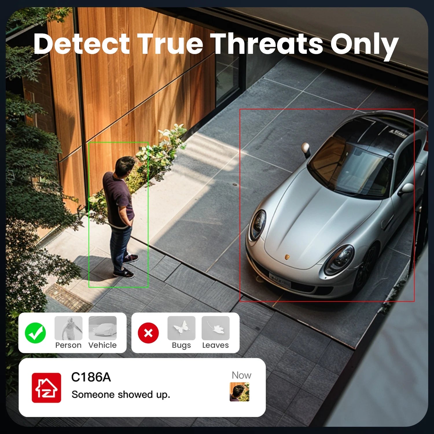 ZOSI 8MP/5MP Aurora Lux WiFi Security Camera True Full Color Night AI Detection Outdoor 4K/3K HD CCTV Video Surveillance Camera
