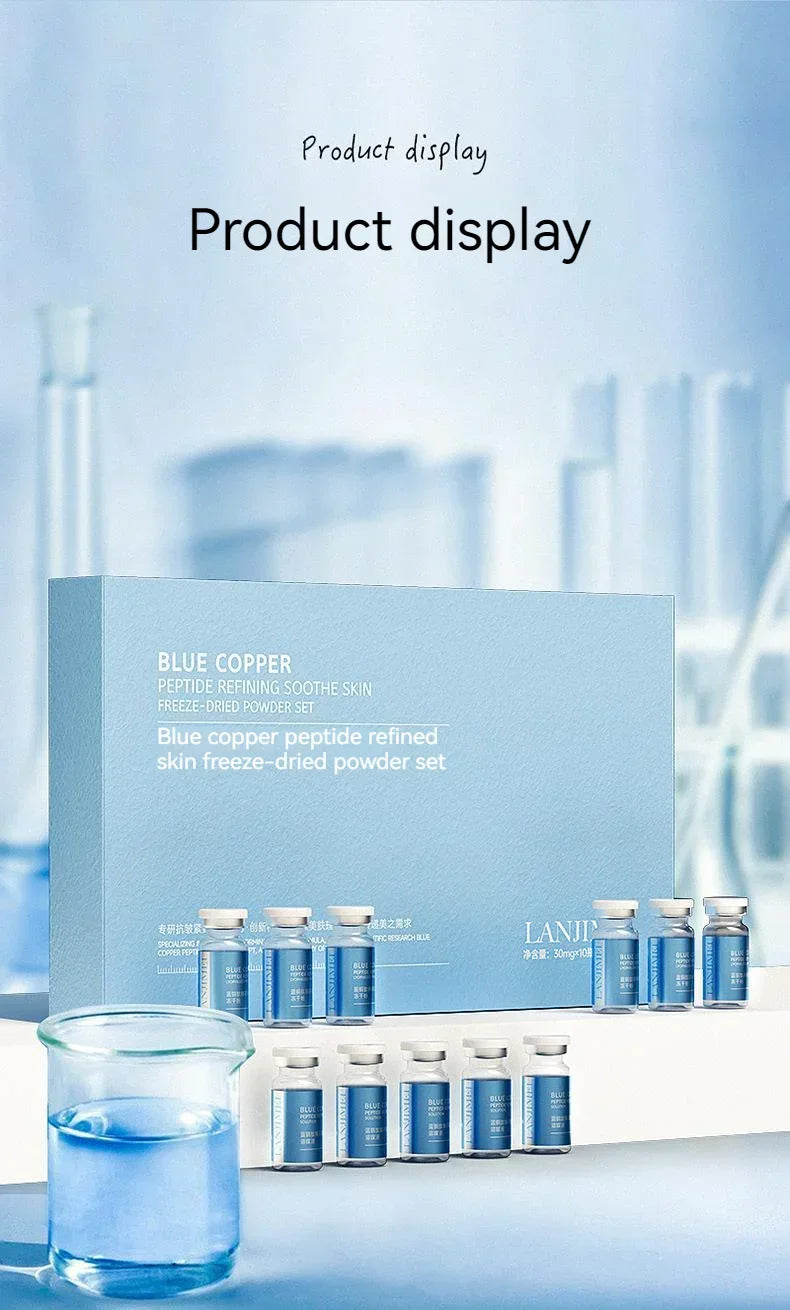 Copper Peptide Serum Anti-Wrinkle Treatment by Tidesmit Relaxation Treatment Tidesmit