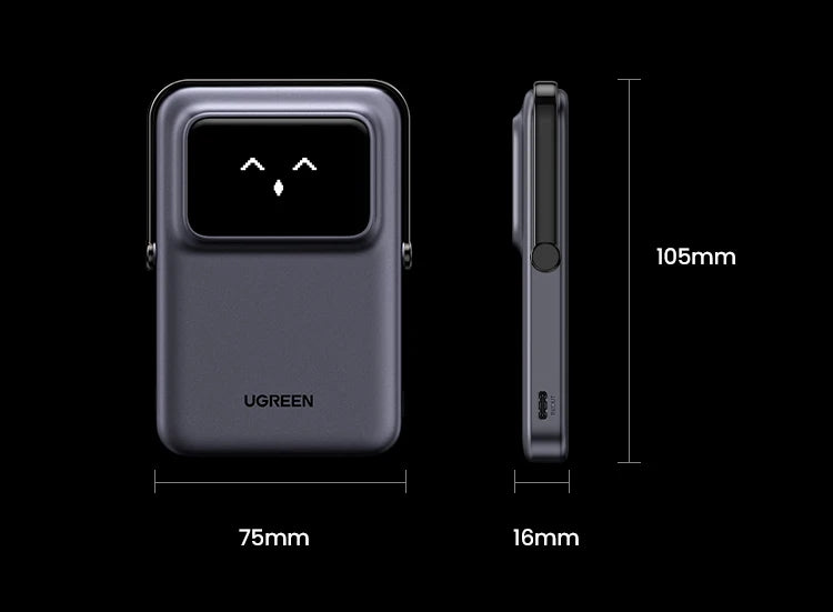 Magnetic Power Bank 10000mAh Wireless Fast Charger with PD Support Tidesmit