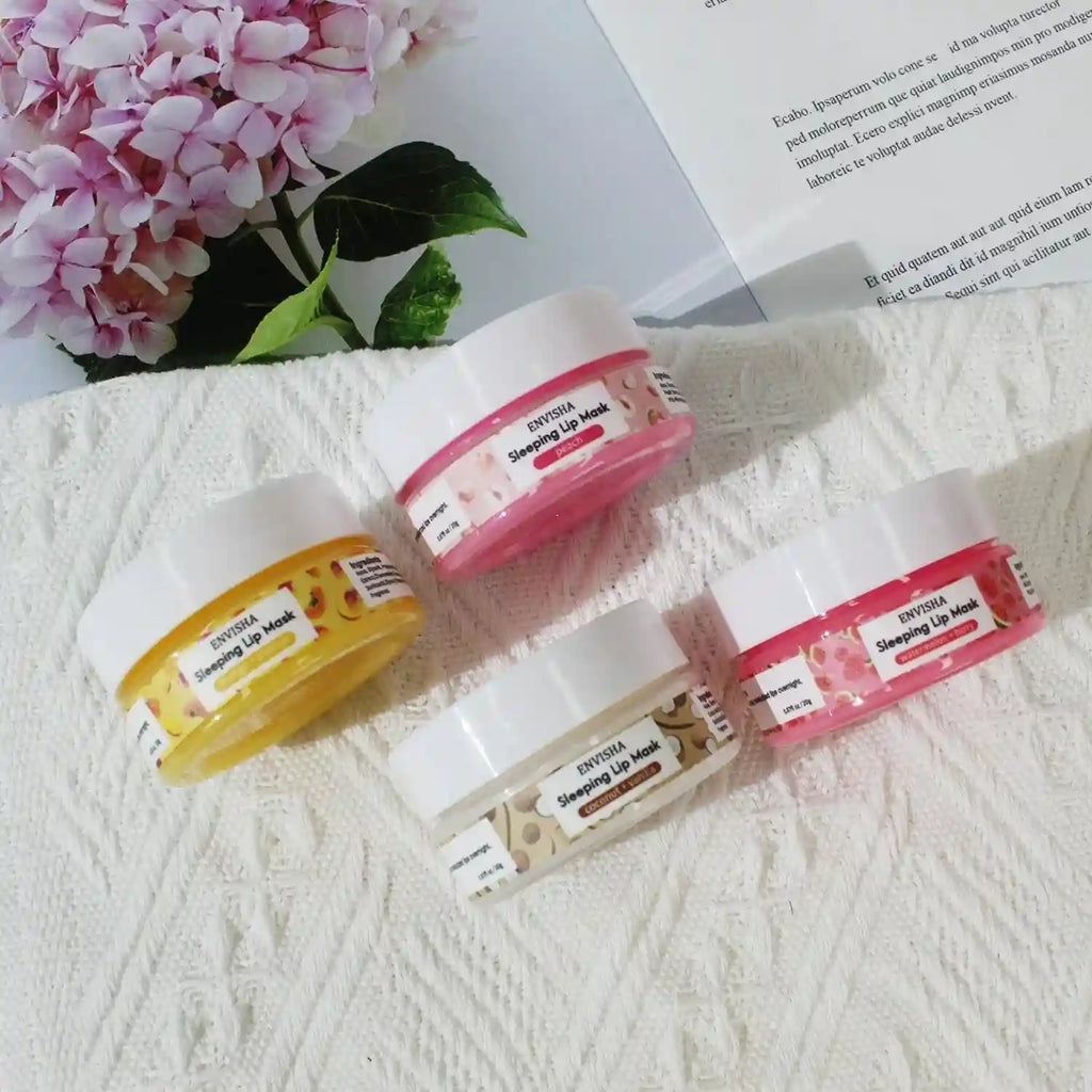 Coconut Lip Sleeping Mask for Deep Hydration - Tidesmit Lip Care Treatment Lip Care Tidesmit