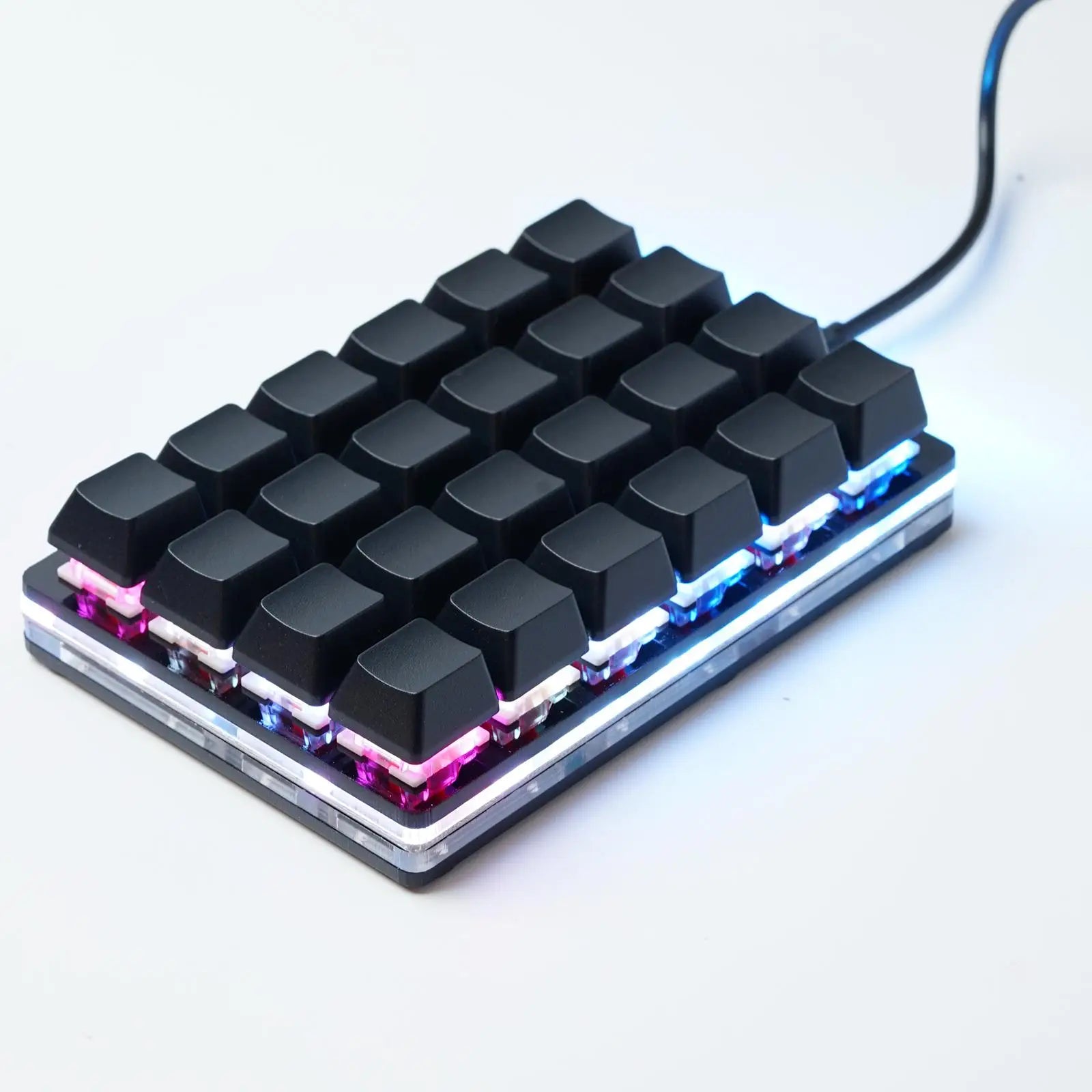 Mini USB Custom Mechanical Keyboard 2/4/6/7/8/9/12/16/24 Keys Gaming Keyboard Sayo Device Shortcut Programmable Keypad Keys New