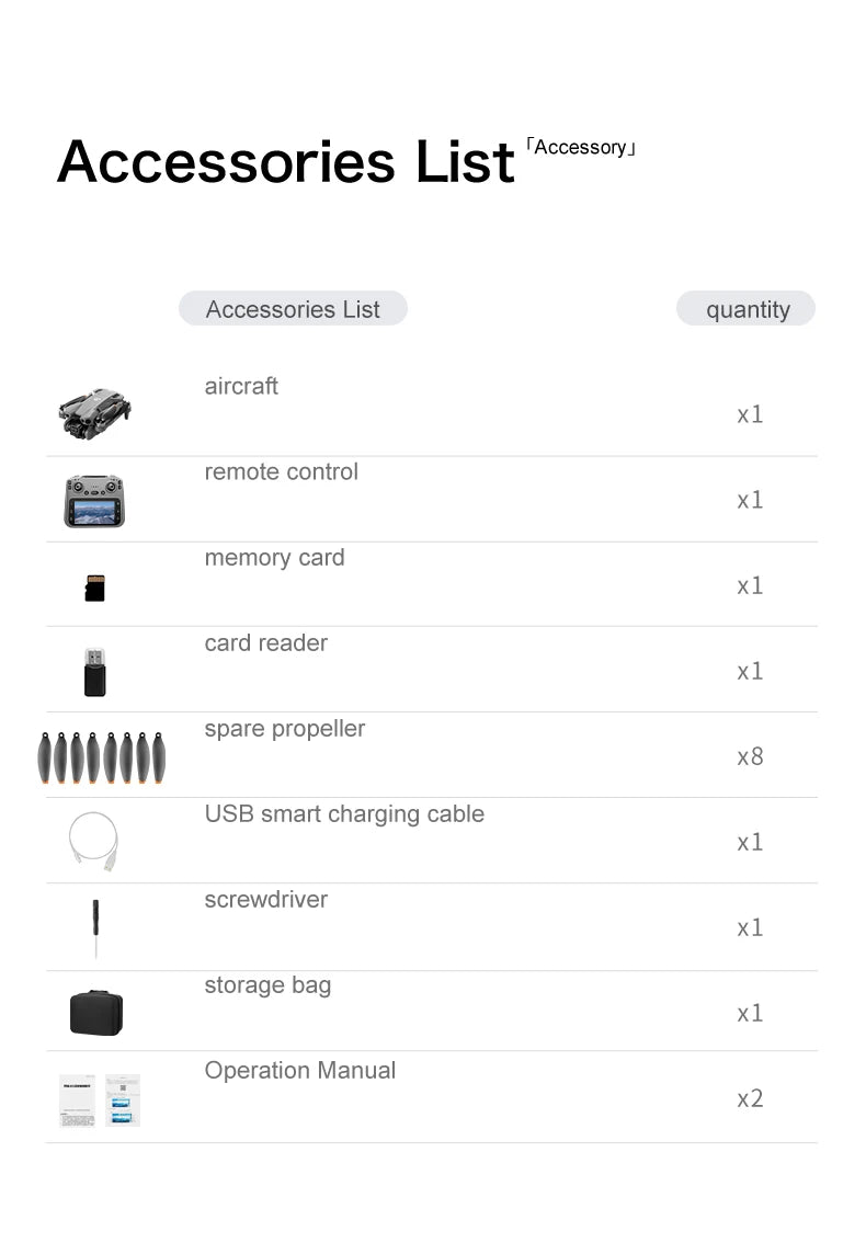 Mini 4K Camera Drone With GPS and Obstacle Avoidance - Tidesmit Tidesmit