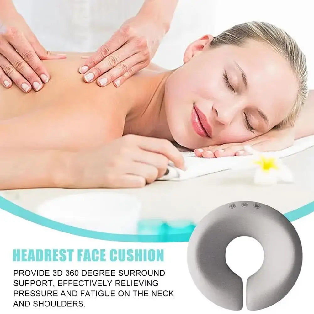 Massage Table Face Pillow | Soft Memory Foam Cushion for Relaxation Relaxation Treatment Tidesmit