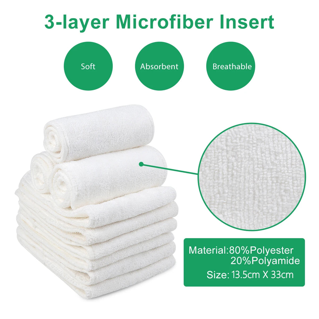 U Pick ALVABABY Cloth Diapers Baby Eco-friendly Modern Cloth Nappy for Baby 3-15kg with 1pc Diaper Insert